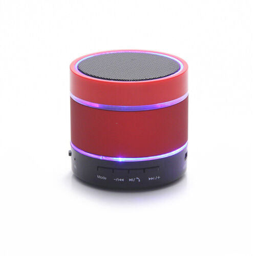 Przenośny głośnik Bluetooth | Światło bezpieczne kolor LED | Wbudowany mikrofon | Łączność USB i AUX | Akumulator | Stereofoniczny dźwięk przestrzenny | kompatybilny z iPhonem, Androidem i Echo