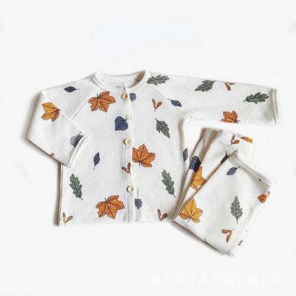 MiniModa™ | Oddychający bawełniany komplet bielizny nocnej dla dzieci | Miękki design unisex | Hipoalergiczny | Rozmiar od 1 do 5 łac