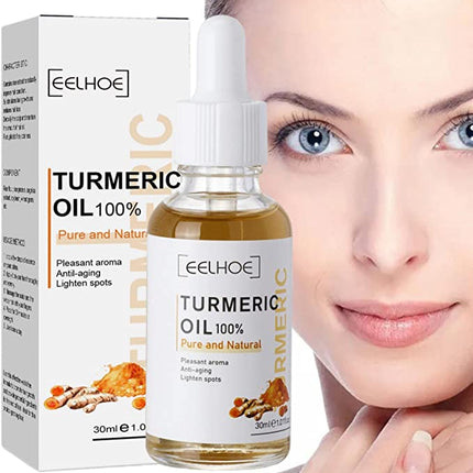 Kurkumowe serum wzmacniające blask | Kurkuma Pielęgnacja skóry | Korektor ciemnych plam | Naturalne składniki | 30 ml | Formuła wzbogacona w przeciwutleniacze | Rozjaśnia i wyrównuje koloryt skóry | Nawilżenie przeciwstarzeniowe | Serum do twarzy