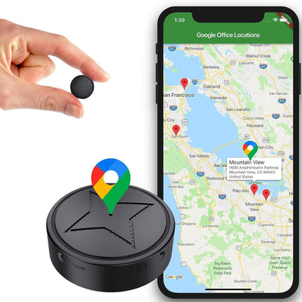 TrackFusion | Kompaktowe magnetyczne urządzenie GPS | Precyzyjne śledzenie | Trwałość od -20°C do 70°C | Długotrwała bateria | Inteligentne alerty | Tryb podwójnego GPS/LBS | Niezawodna łączność na całym świecie