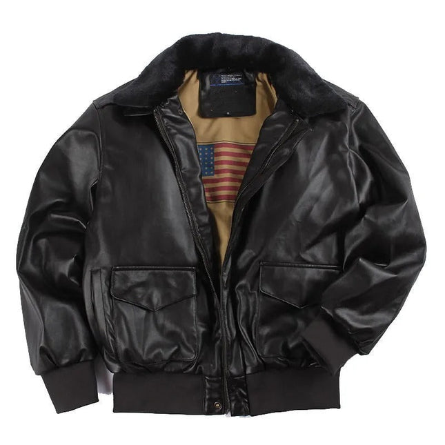 Neville | Skórzana kurtka motocyklowa w stylu vintage | Wysokiej jakości izolowana skóra | Ponadczasowy krój | Gotowy na zimę z funkcjami bezpieczeństwa | Klasyczny design