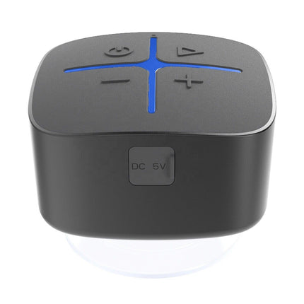 Przenośny sterownik Bluetooth 5.0 | Przyssawka | 10 godzin czasu gry | Moc 5 W | IP65 | Model MZ-513 | kompatybilny z książką audio | Odłączana przyssawka do łazienki | Bateria 650 mAh | Zasilanie prądem stałym 3,7 V