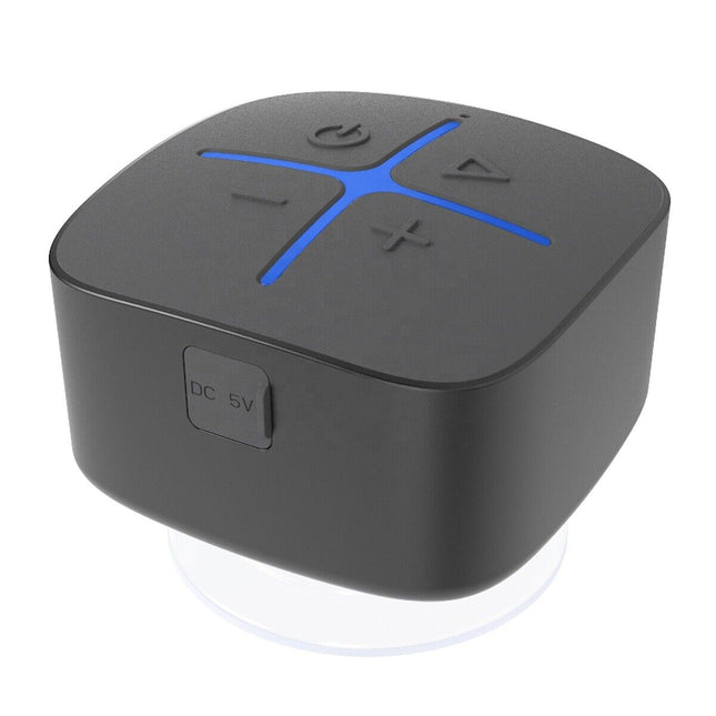 Przenośny sterownik Bluetooth 5.0 | Przyssawka | 10 godzin czasu gry | Moc 5 W | IP65 | Model MZ-513 | kompatybilny z książką audio | Odłączana przyssawka do łazienki | Bateria 650 mAh | Zasilanie prądem stałym 3,7 V