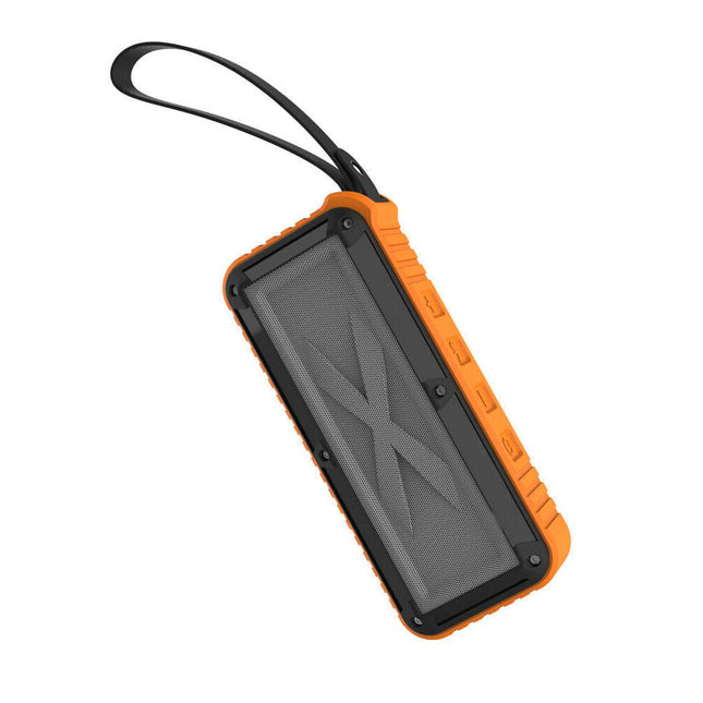 Bezprzewodowy głośnik Bluetooth S30 | 10 godzin zamkniętych | Wbudowany mikrofon | Wzmocnienie dźwięku i-Bass | Woododporny IPX5 | Bateria 2000 mAh | Dźwięk stereo 2x5W | Przenośny z kompatybilnością Aux | Trwała gumowana konstrukcja