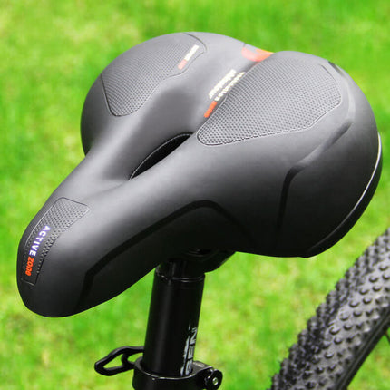 CloudComfort Pro | Ergonomiczne amortyzowane siodełko rowerowe | Wbudowane oświetlenie | Oddychający i odporny na warunki atmosferyczne | Bezbolesny komfort jazdy na rowerze | Miękka konstrukcja odciążająca