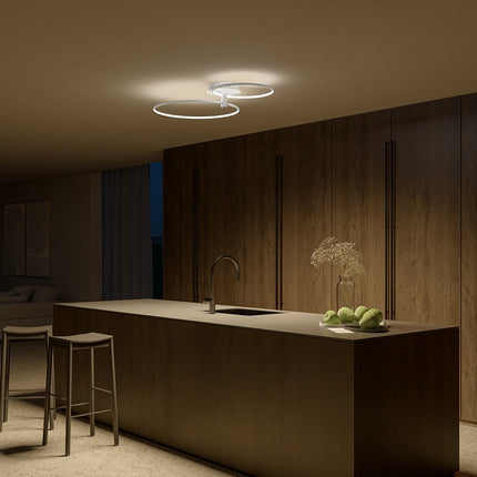 KALISTO | Nowoczesna luksusowa oprawa sufitowa | Energooszczędne oświetlenie | Materiały wysokiej jakości | Minimalistyczne i klasyczne opcje projektowania | Eleganckie oświetlenie wnętrza domu